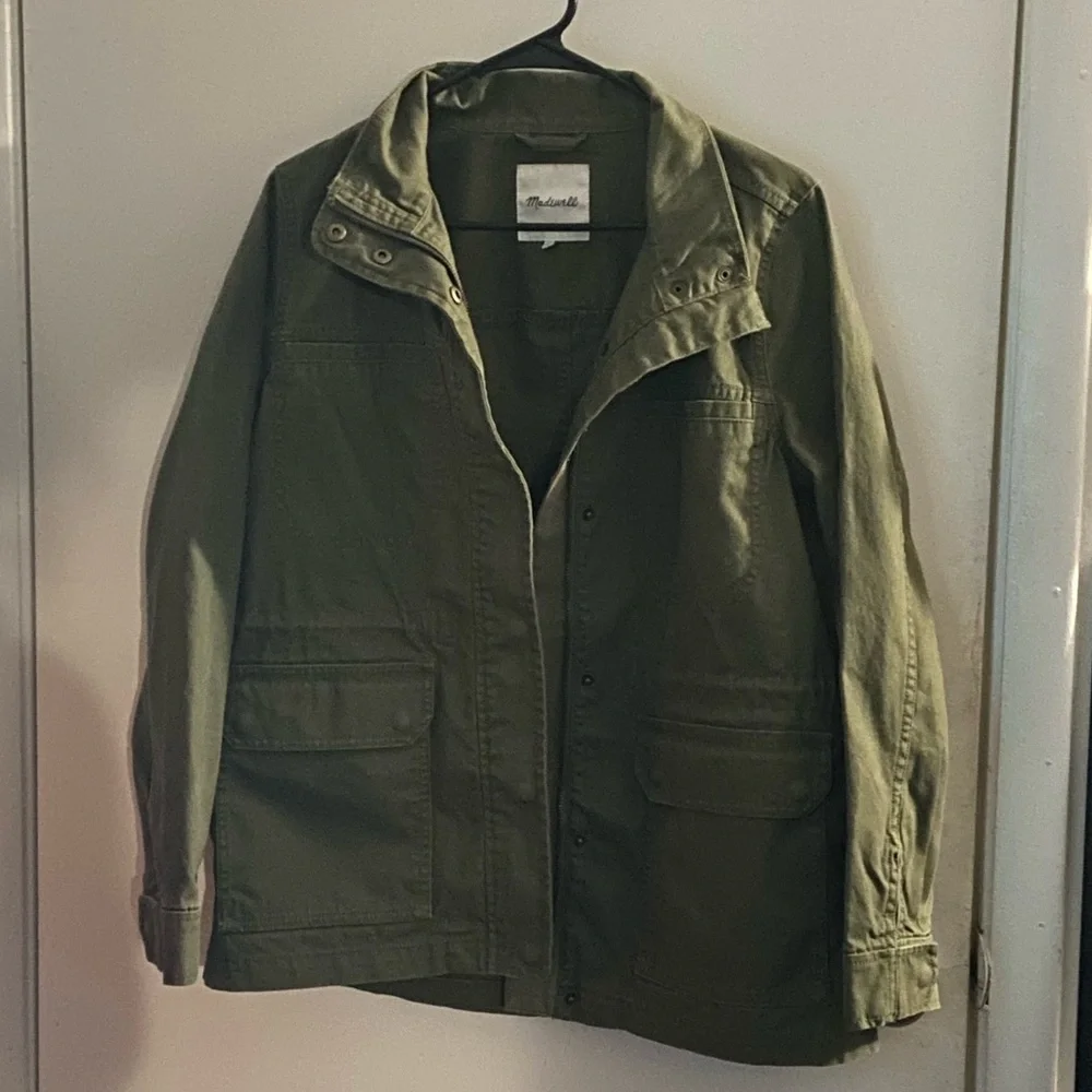 Madwell Heavy Army Green Jacket Medium - Picture 1 of 6